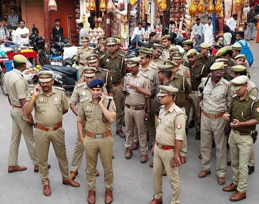 सीएम की शोभायात्रा को लेकर गोरखपुर पुलिस अलर्ट