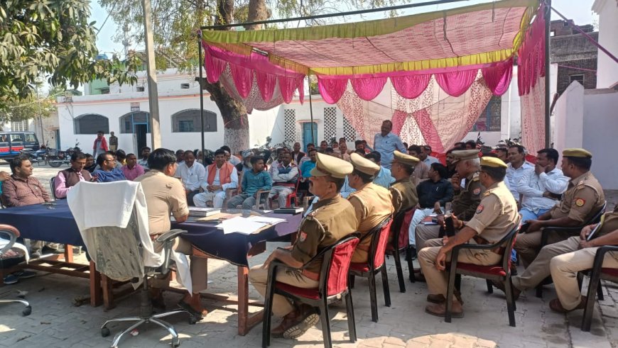 होली और रमजान को लेकर पीस कमेटी की बैठक