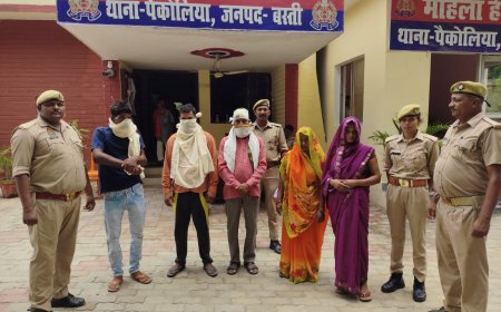 हत्या में प्रयुक्त चाकू व डंडे के साथ पुलिस के हत्थे चढ़े अभियुक्त