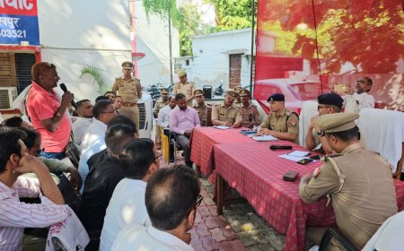 गाइडलाइंस का पालन कर निकालें मोहर्रम का जुलूस-एसपी सिटी