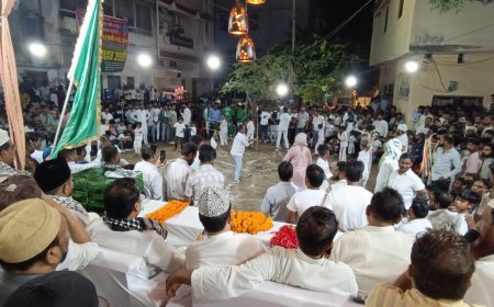 लाठी फेक प्रतियोगिता में खिलाड़ियों ने दिखाया हुनर, कमेटी ने किया पुरस्कृत