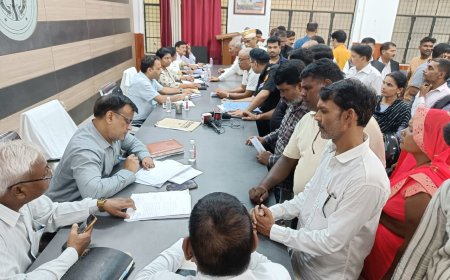 तहसील दिवस में 129 के सापेक्ष 20 प्रार्थना पत्र निस्तारित