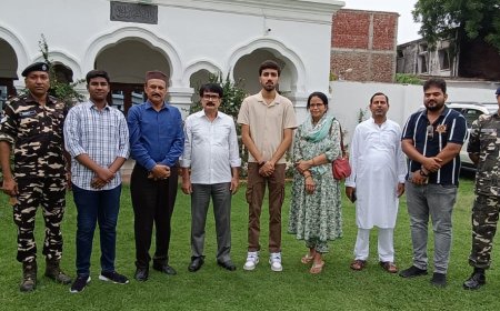 एसएसबी डीआईजी डॉ डी के मिश्रा ने पेश की मानवता की मिसाल