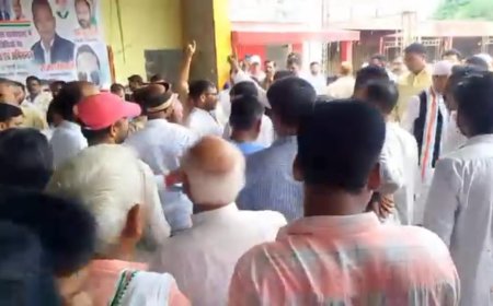 जिलाध्यक्ष की नियुक्ति को लेकर मारपीट में दो नेता गंभीर रूप से घायल