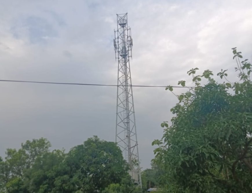 सरकारी जमीन पर लगा मोबाइल टावर, लेखपाल ने कराया मुकदमा