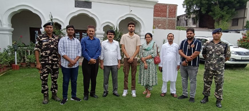 एसएसबी डीआईजी डॉ डी के मिश्रा ने पेश की मानवता की मिसाल