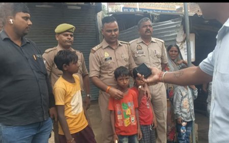 लापता मामा भांजों को 12 घंटे में पुलिस टीम ने किया बरामद