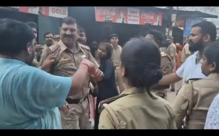 इलाज के दौरान कुंज बिहारी की मौत पर अस्पताल में हंगामा, पुलिस वाले भी चोटिल