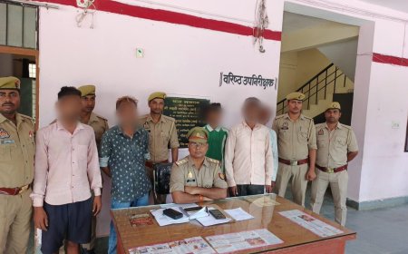पुलिस के हत्थे चढ़े वारंटियों को भेजा न्यायालय