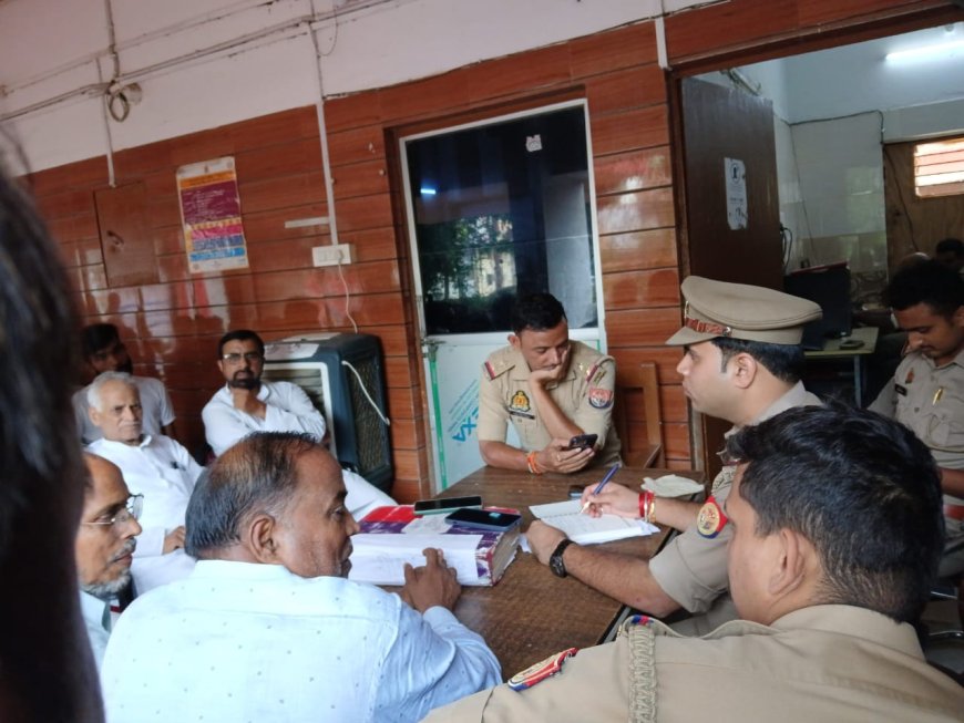 चेहल्लुम व जन्माष्टमी जुलूस को लेकर शांति समिति की बैठक हुई