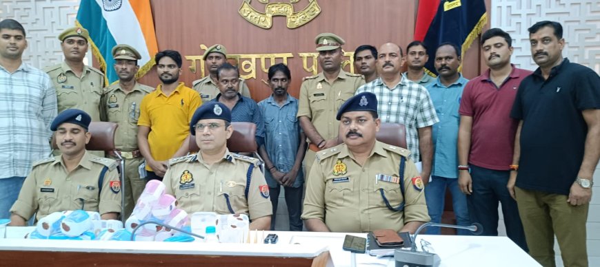 11 लाख के जेवरात के साथ पुलिस के हत्थे चढ़े तीन आरोपी,पुलिस ने 275 सीसीटीवी फुटेज खंगाला