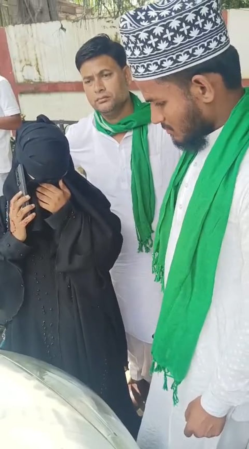 मरहूम मुश्ताक अली के परिजनों से AIMIM गोरखपुर के प्रतिनिधि मंडल ने की मुलाकात