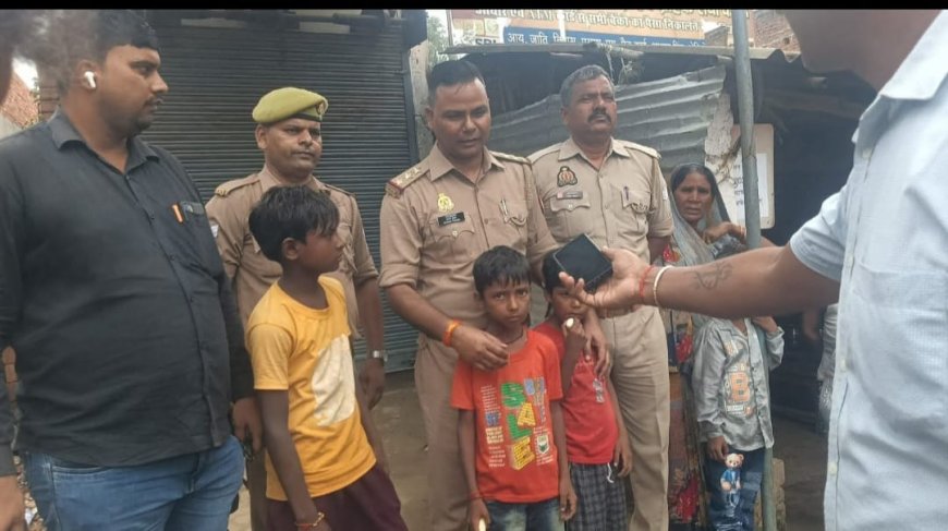 लापता मामा भांजों को 12 घंटे में पुलिस टीम ने किया बरामद