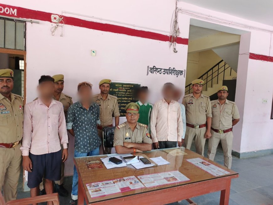 पुलिस के हत्थे चढ़े वारंटियों को भेजा न्यायालय