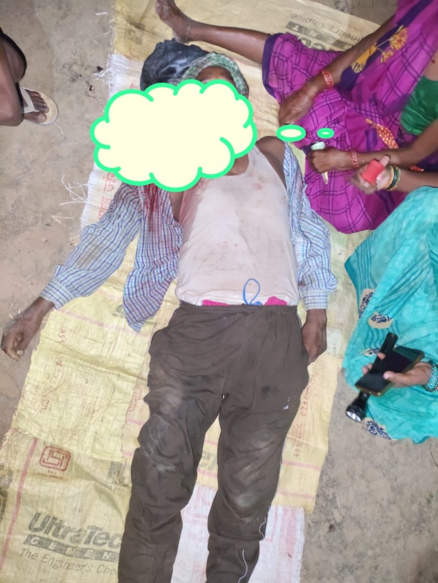 सीढ़ी से गिर कर अधेड़ की दर्दनाक मौत