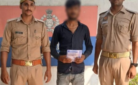 अवैध पिस्टल व कारतूस के साथ युवक गिरफ्तार