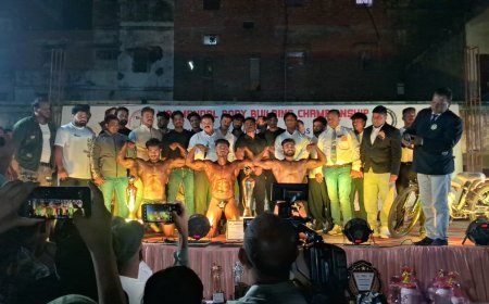 मिस्टर मंडल बॉडी बिल्डिंग चैंपियनशिप 2025 में सेमी खान बने मुख्य विजेता