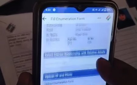 फीडिंग के बाद पोर्टल से रिवर्स हो गया एसआईआर का डाटा , मुसीबत बढ़ी