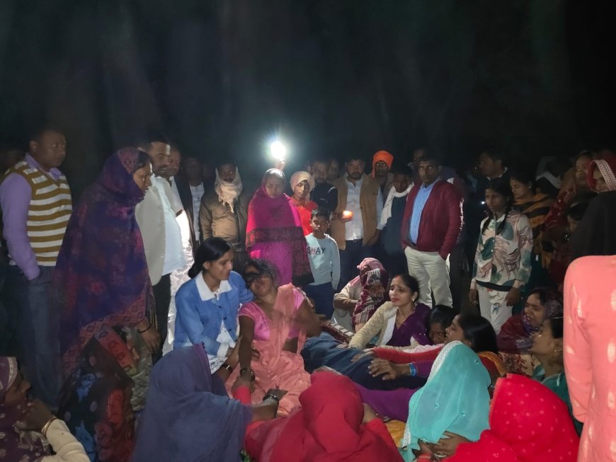 अज्ञात वाहन की चपेट में आकर युवक की दर्दनाक मौत