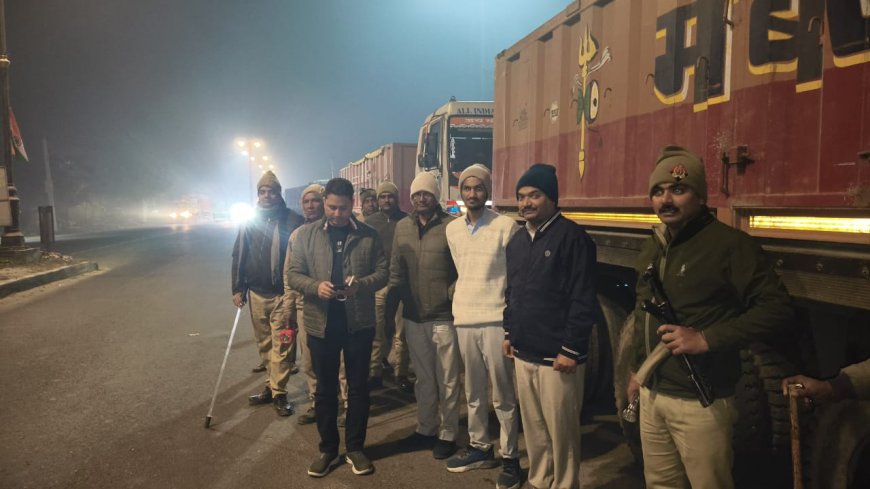 अवैध खनन पर डीएम का कड़ा एक्शन, छापेमारी में 10 वाहन सीज