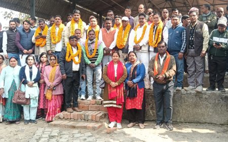 सफाई कर्मचारी संघ के तीसरी बार निर्विरोध अध्यक्ष बने रमेश