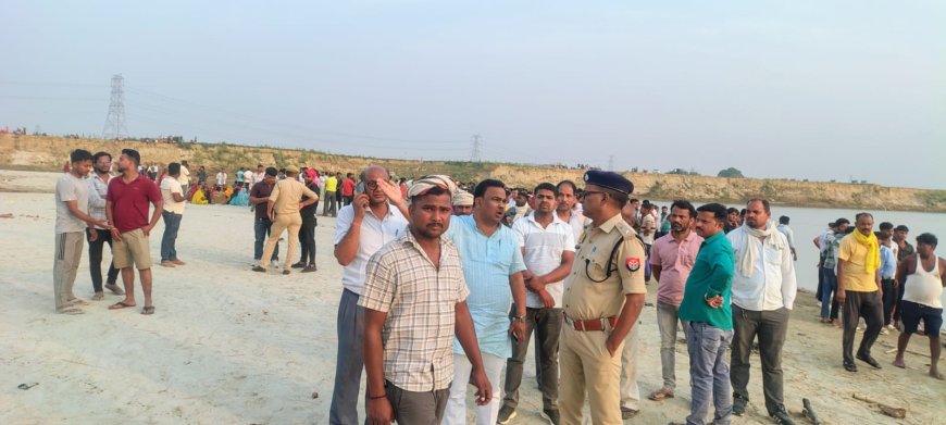 नदी में नहाते समय तीन युवक डूबे, गोताखोरों का सर्च ऑपरेशन जारी