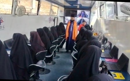 कौशल रथ से मदरसे के बच्चों के कौशल में आएगा निखार