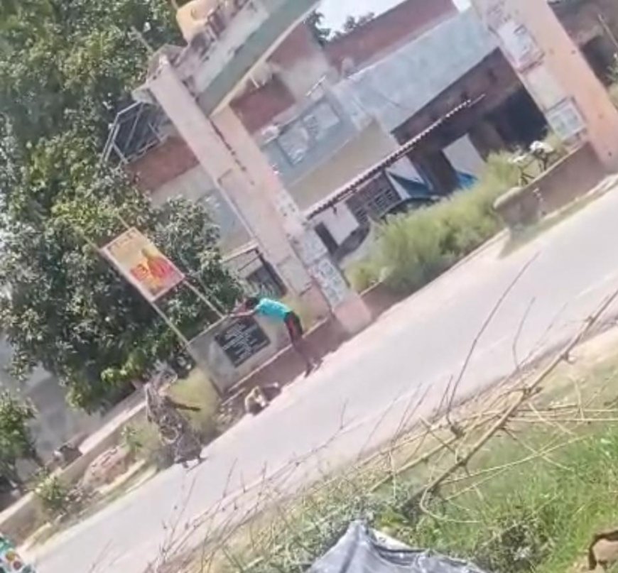 बांस से पीट पीटकर बुजुर्ग को उतारा मौत के घाट