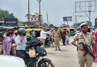 रक्षाबंधन पर सड़क पर उतरे एसएसपी, नौसड़ चौराहे पर खुद संभाली ट्रैफिक की कमान