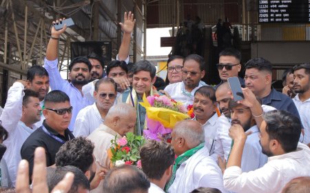 आरएलडी प्रदेश अध्यक्ष ऐश्वर्य राज सिंह का लखनऊ में भव्य स्वागत