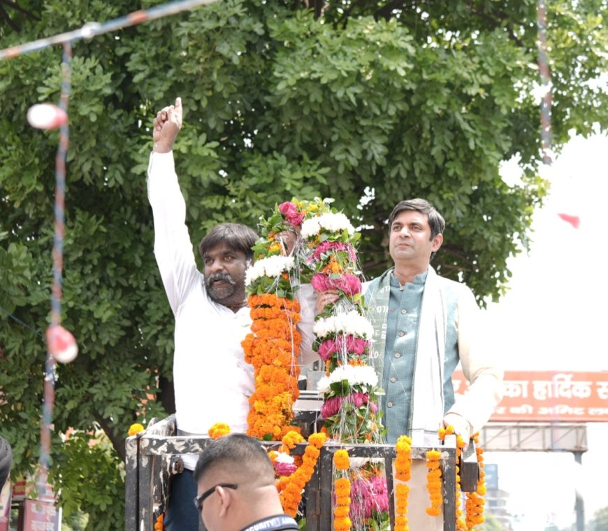 आरएलडी प्रदेश अध्यक्ष ऐश्वर्य राज सिंह का लखनऊ में भव्य स्वागत